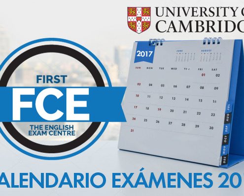 Fechas 2017 de examen para Cambridge English: First (FCE)