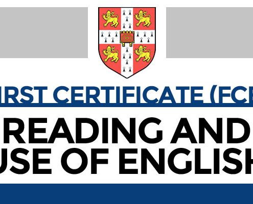 First Certificate (FCE): Reading and Use of English